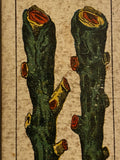 “2 of Wands”-Authentic Antique Tarot Card 1920.  G. Cassini  Brescia