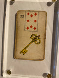 “The Key”  Authentic Stralsunder Lenormand c 1890