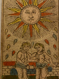 The Sun-c.1839 Tarot Marseille Bernardin Suzanne