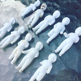 10 Ghostly children! 1 inch Frozen Charlottes! 1860s
