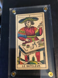 “The Magician”-Historical Antique Hand Painted Tarot Card 1890s
