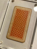 “3 of Wands”-Authentic Antique Tarot Card 1920.  G. Cassini  Brescia