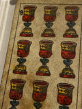 “ 9 of Cups”-Authentic Antique Tarot Card 1930