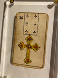 “The Cross”  Authentic Stralsunder Lenormand c 1890