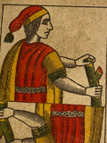 “Page of Wands”-Authentic Antique Tarot Card 1930