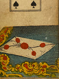 “The Letter”  Authentic Stralsunder Lenormand c 1890
