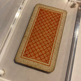 “3 of Swords”-Authentic Antique Tarot Card 1920.  G. Cassini  Brescia