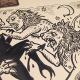 #21 The Attack-Ink Drawing-Oracle of Black Enchantment