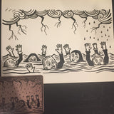 #27 The Drowning-Ink Drawing-Oracle of Black Enchantment