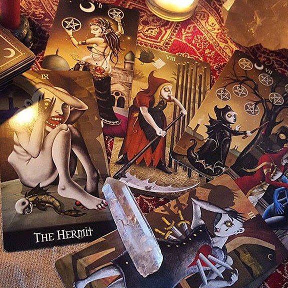Deviant Moon Tarot SIGNED EDITION – Deviant Moon Inc