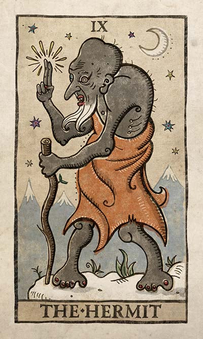 The Hermit- Limited Edition Giclée Print