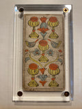 5 of Cups.  c.1839 Tarot Marseille Bernardin Suzanne