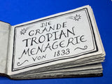 "The Grande Tropian Menagerie" Ink doodles 2023