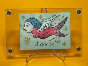 “Love“ A Little Redbird-Artist Trading Card
