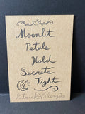 “Moonlit Petals” OOAK Artist Trading Card