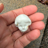 Little Mary. Authentic  Porcelain Doll Head. 1860