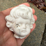 Rosy Nevermore . Authentic  Porcelain Doll Head. 1860