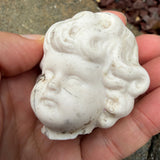 Rosy Nevermore . Authentic  Porcelain Doll Head. 1860