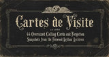 NEW! Cartes De Visite 202666 (PREORDER-Mid Jan. 2026)