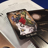 Deviant Moon Tarot Book SIGNED w/ Bonus Card