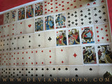 Royal Mischief Playing Cards UNCUT/SIGNED Sheet 1st Edition