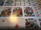 Royal Mischief Playing Cards UNCUT/SIGNED Sheet 1st Edition