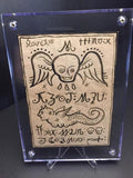"The Matron"- Original Ink Spell Sheet (Signed)