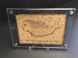 "Sea-Bird"- Original Ink Spell Sheet (Signed)