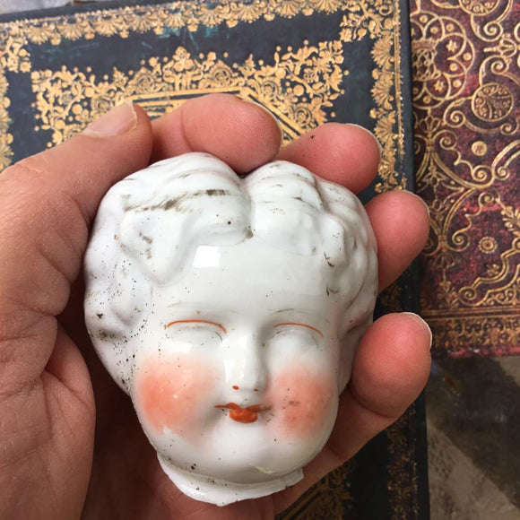 BETTINA’S HEAD (1860s China Doll Piece)