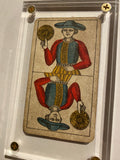 “Page of Coins”-Authentic Antique Tarot Card 1930