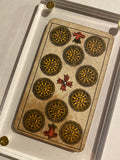 “ 10 of Coins”-Authentic Antique Tarot Card 1930