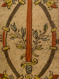3 of Swords-c.1839 Tarot Marseille Bernardin Suzanne