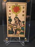 “The Star”-Historical Antique Hand Painted Tarot Card 1890s