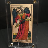 “Temperance”-Original Antique Hand Painted Card 1890s