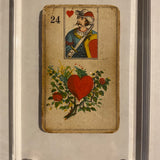 “The Heart”  Authentic Stralsunder Lenormand c 1890