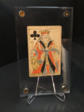 King of Clubs~Authentic Early 19th Century Playing Card