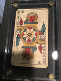 “The Wheel of Fortune”-Authentic Antique Tarot Card 1930