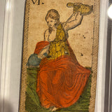 Temperance -Historical Minchiate Tarot Card c.1850