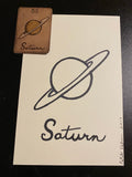 Saturn/Mildred Payne- Original Ink Drawing/ Signed