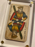 “Queen of Wands ”-Authentic Antique Tarot Card 1930