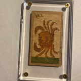 Cancer -Historical Minchiate Tarot Card c.1850