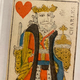 King of Hearts-Authentic 18th Century Playing Card