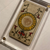 “Ace of Coins”-Authentic Antique Tarot Card 1930