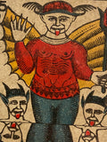 “The Devil”-Authentic Antique Tarot Card 1930