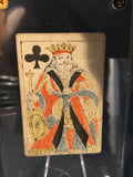 King of Clubs~Authentic Early 19th Century Playing Card