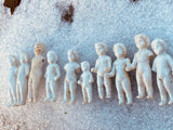 Bite Size GHOSTLY FROZEN CHARLOTTE FIGURES (1860 )